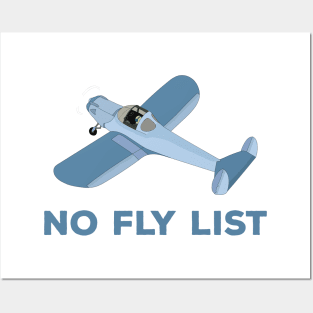 No fly List Posters and Art